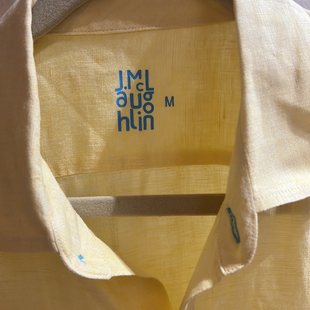 Linen dress shirt
